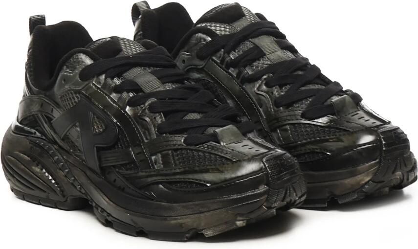 Represent Zwarte Veterschoenen met TPU-zool