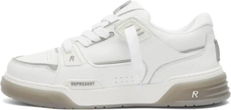 Represent Studio Sneakers Wit-Grijs 100% Leer