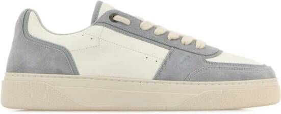 Represent Two-tone leren en suède Initial sneakers