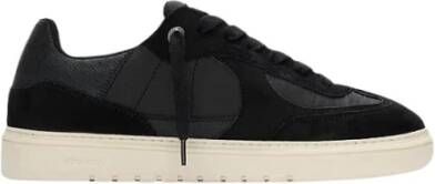 Represent Virtus Nylon Sneakers in Zwart Suède