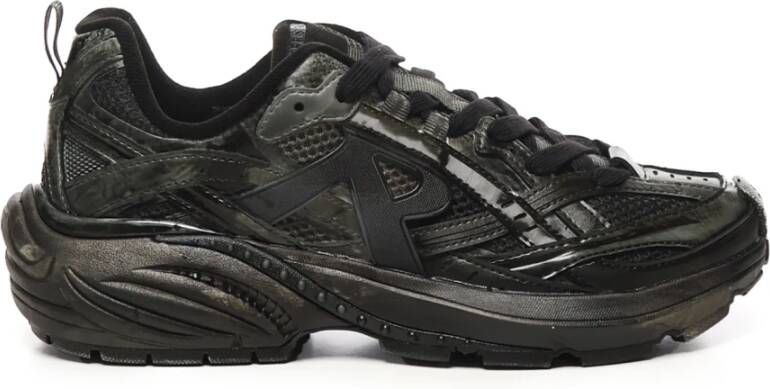 Represent Zwarte Veterschoenen met TPU-zool