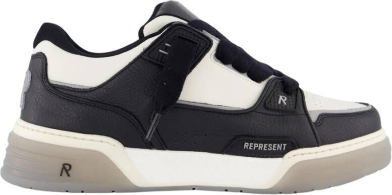 Represent Zwart Wit Studio Sneaker - Foto 2