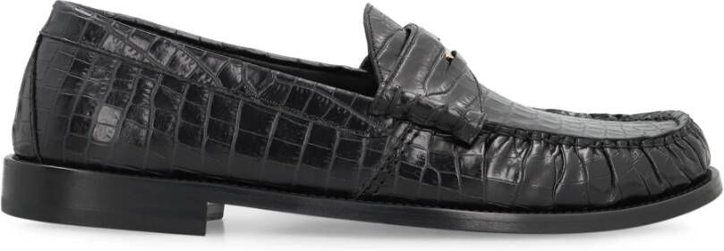 Rhude Leren Loafers met Ronde Neus