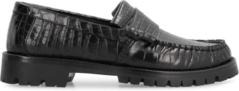 Rhude Leren Loafers met Vibram Zool