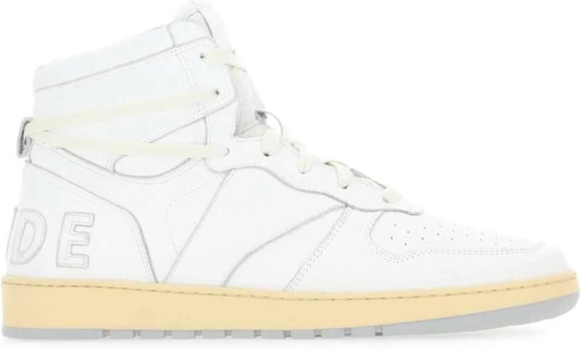 Rhude Rhecess High Leather Sneakers