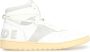 Rhude Vintage Leren High-Top Sneakers White Heren - Thumbnail 1