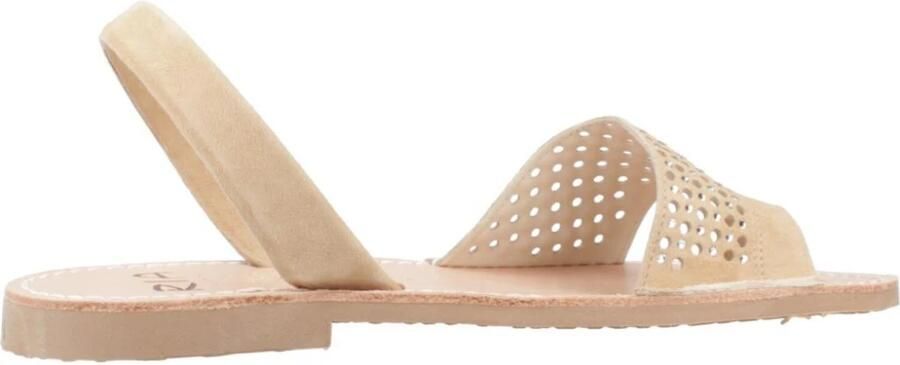 RIA Menorca Ibicenca Platte Sandalen