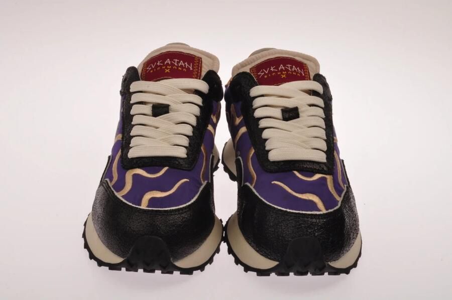 Richmond Sneaker met maxi zijbloem