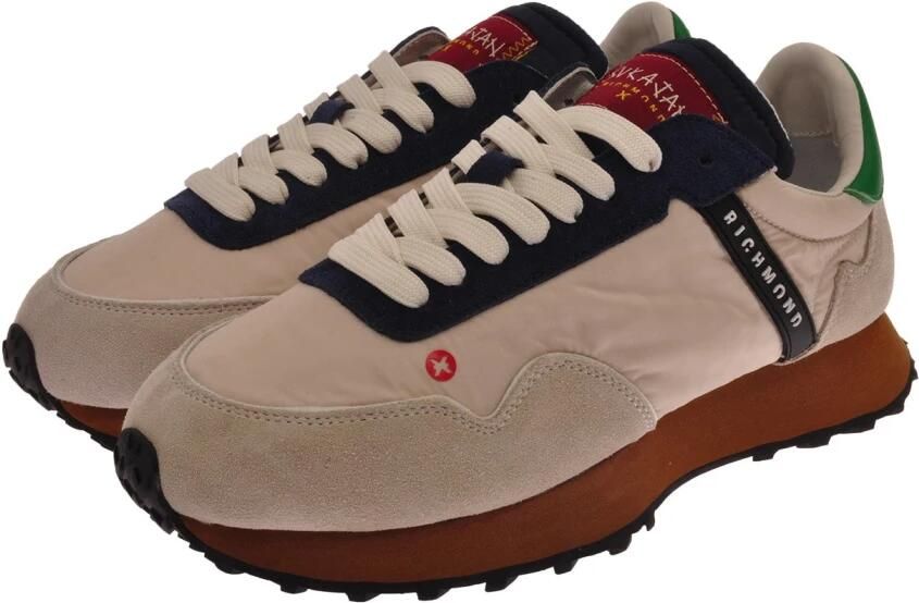 Richmond Sneakers met retrostijl en contrasterende details