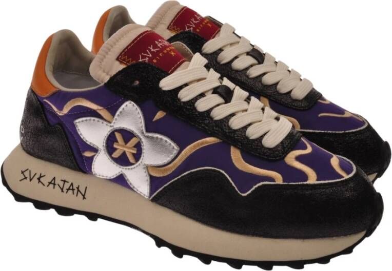 Richmond Sneaker met maxi zijbloem