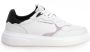 John Richmond Leren sneakers met vetersluiting White Heren - Thumbnail 1