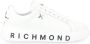 Richmond Wit leren sneaker 22204 White Heren - Thumbnail 1