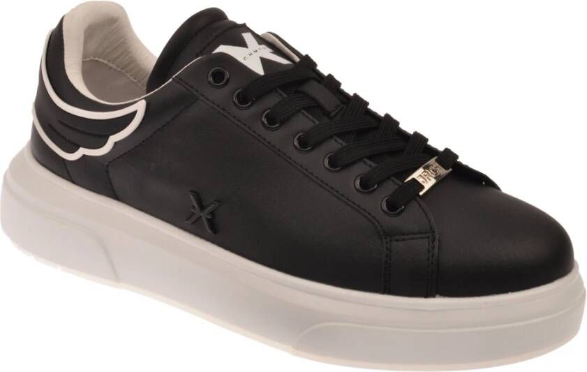 Richmond Witte sneakers met sprankelende details en contrasterend logo