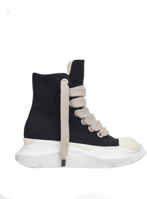 Rick Owens Abstract Zwart Jumbo Veters Sneaker