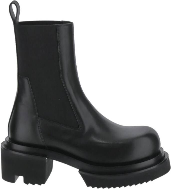 Platte sandalen Rick Owens Lunar Tractor Gewatteerde Laarzen in het Zwart  Dames Schoenen voor voor Platte schoenen voor Platte sandalen allware.com.br