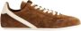 Rick Owens Bruin Leren Minimal Sneakers - Thumbnail 1