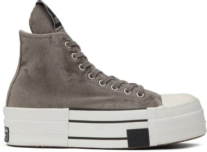 Rick Owens DBL Drkstar Hi Concrete Sneakers Gray Heren