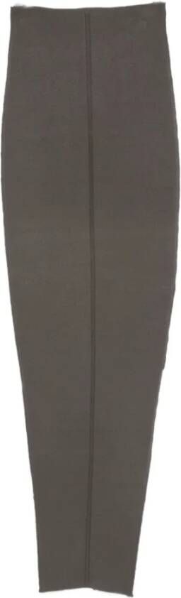 Rick Owens Donkere stofzuiger Pilaar Rok