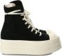 Rick Owens Double Bumper Sneaks Zwart Melk Schoenen - Thumbnail 1