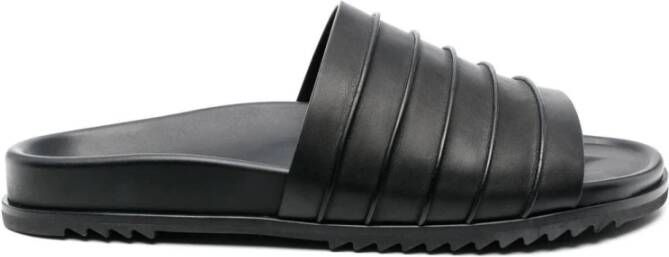 Rick Owens Flat Sandals Black Heren