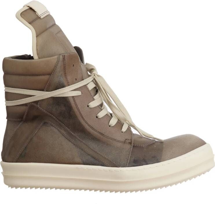 Rick Owens Geobasket Leather Sneaker