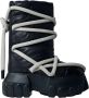 Rick Owens Gewatteerde leren tractorlaarzen - Thumbnail 1