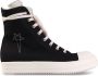 Rick Owens Hoge Denim Sneakers Black Heren - Thumbnail 1