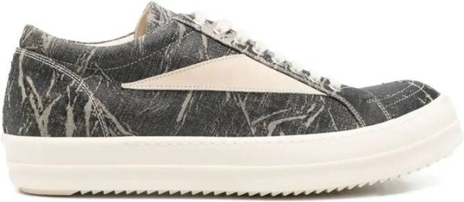 Rick Owens Klassieke Denim Sneakers