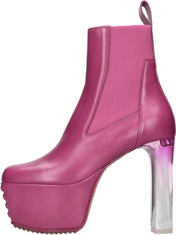 Rick Owens Laarzen Fuchsia