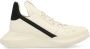 Rick Owens Leren High-Top Sneakers met Contrasterende Inzetstukken - Thumbnail 1