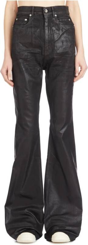 Rick Owens Pantaloni In Denim Bolan Bootcut