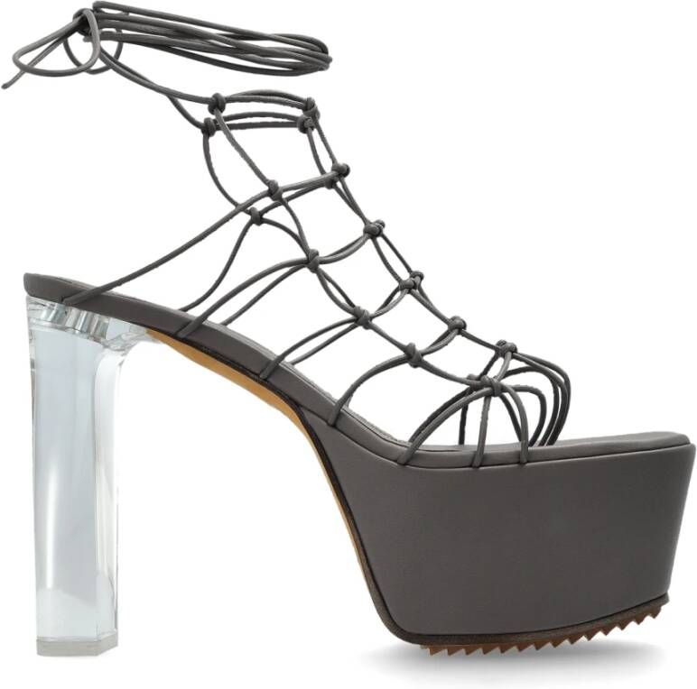 Rick Owens Plateauschoenen Web Platform