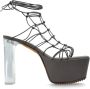 Rick Owens Plateauschoenen Web Platform - Thumbnail 1