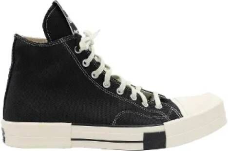 Rick Owens Pre-owned Canvas sneakers Black Dames