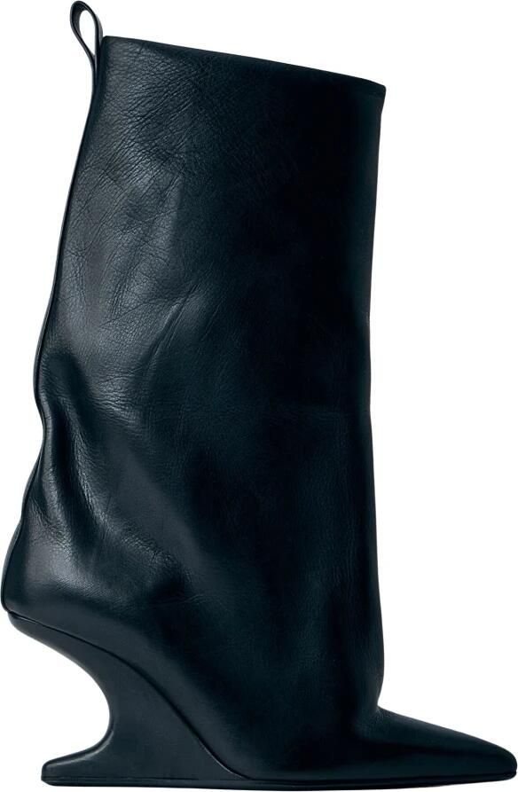 Rick Owens Cantilever 8 Sharp Flared Boots