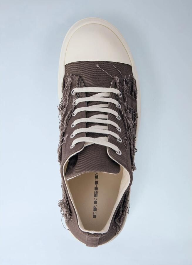 Rick Owens Canvas Low-Top Sneakers - Foto 2