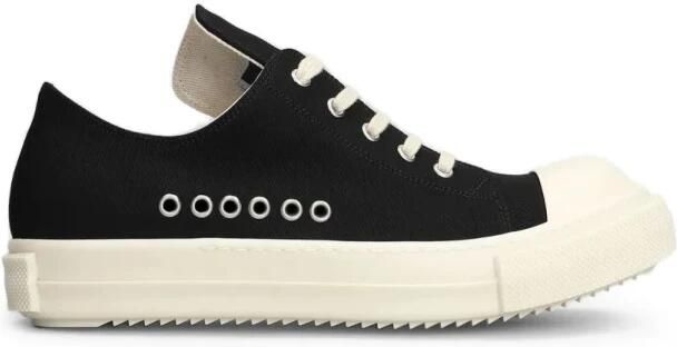 Rick Owens Denim Low Top Sneakers