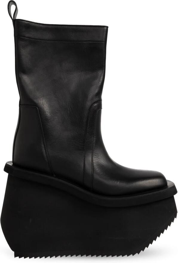 Rick Owens Factory Laarzen Platform Enkellaarsjes