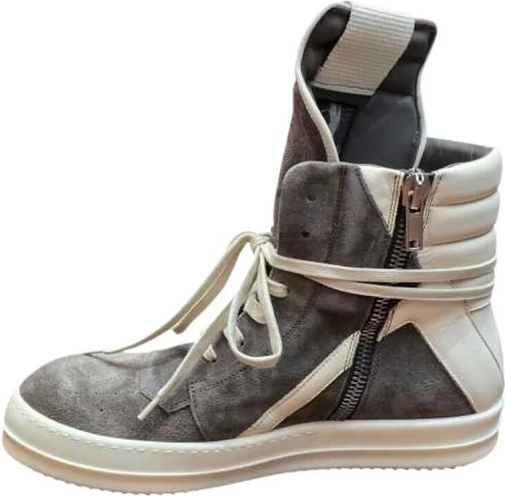 Rick Owens Geo Basket Sneakers