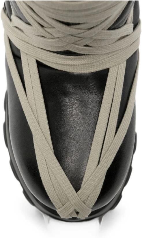 Rick Owens Gevoerde Platform Laarzen - Foto 4