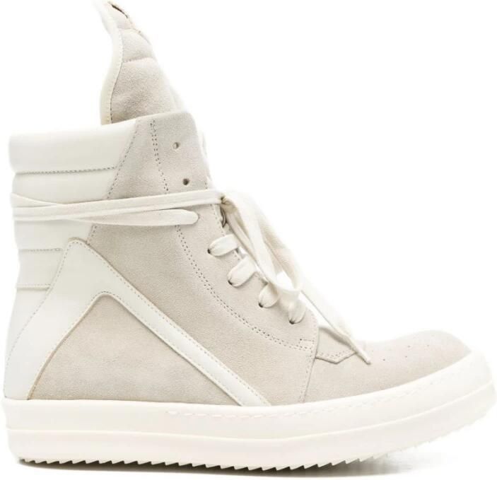 Rick Owens Hollywood Jumbolace High-Top Sneakers