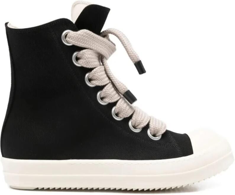 Rick Owens Jumbolace Denim Sneakers