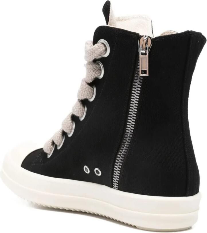 Rick Owens Jumbolace Denim Sneakers - Foto 2