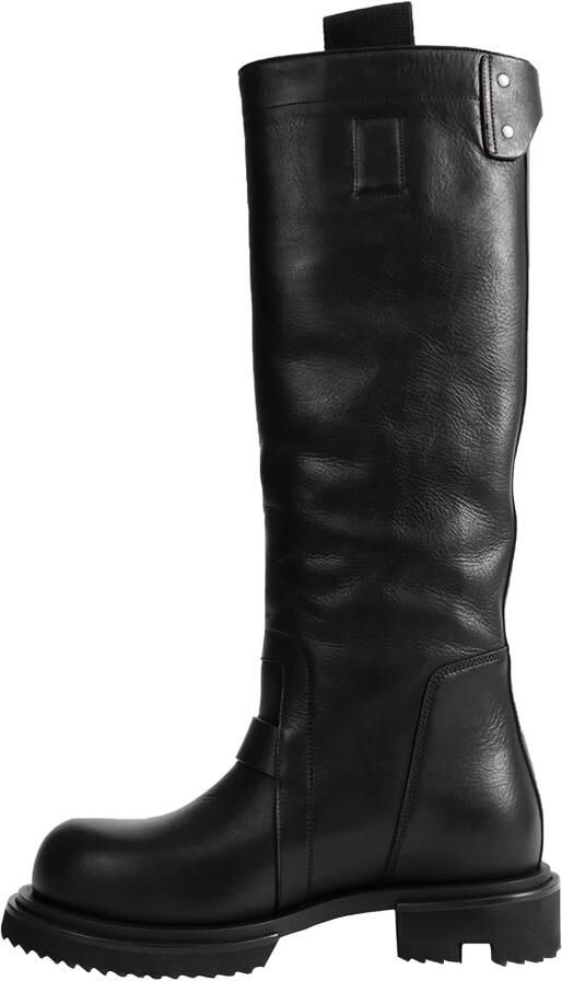 Rick Owens Knee Pull On Gabe Boot