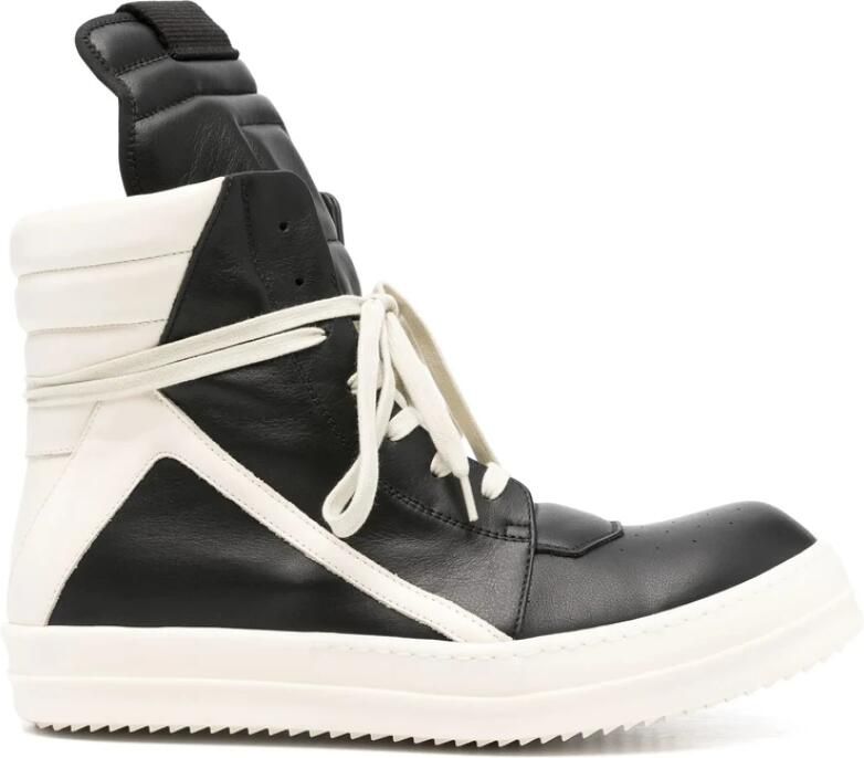 Rick Owens Leather Geobasket