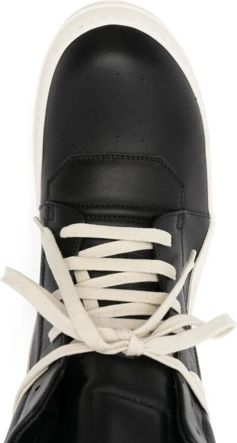 Rick Owens Leather Geobasket - Foto 4