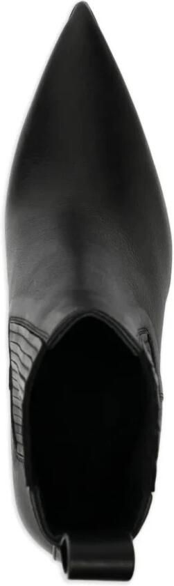 Rick Owens Leren Wedge Enkellaarzen - Foto 4