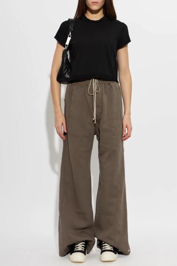 Rick Owens Textured Leather Low-Top Sneakers - Foto 8