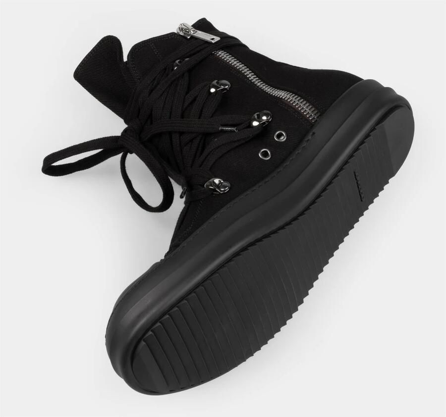 Rick Owens Mega Lace High-Top Sneakers - Foto 2