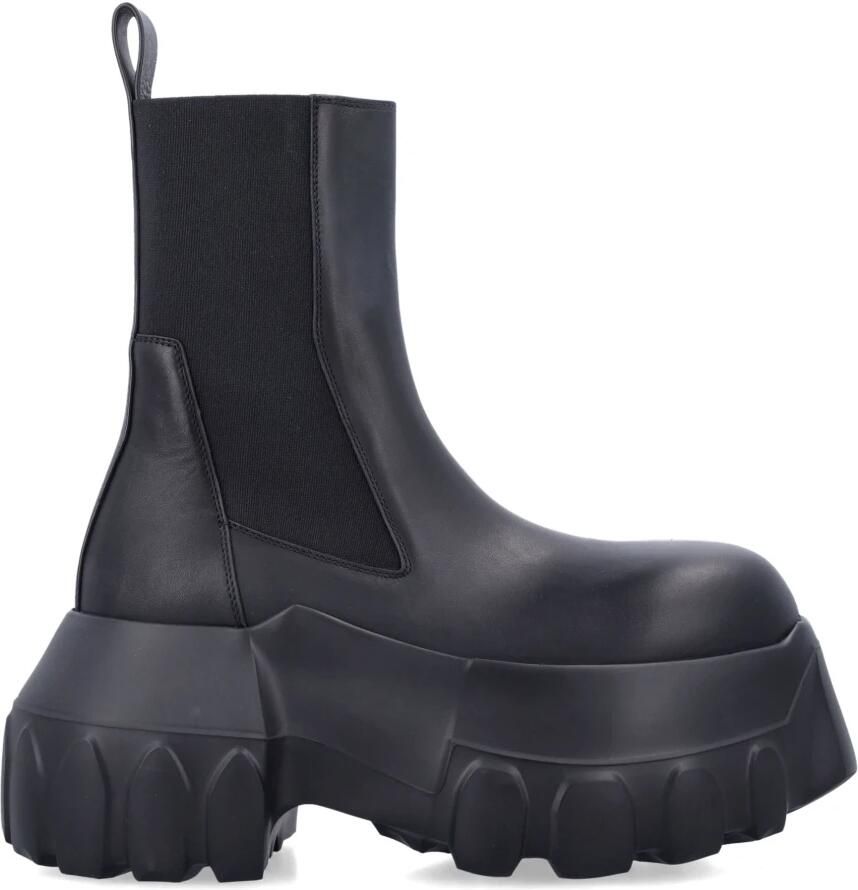 Rick Owens Mega Tractor Leren Laarzen